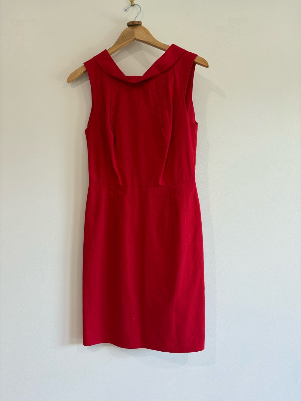 50s style vintage TAG Red Sleeveless Dress